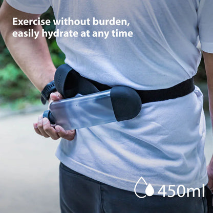 Bone Sport Bottle Clear/Black - Essentify