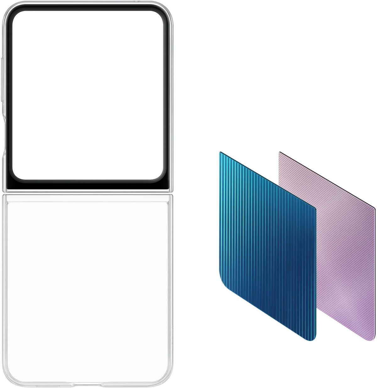 Samsung Flipsuit Case Galaxy Z Flip5 Clear - Essentify