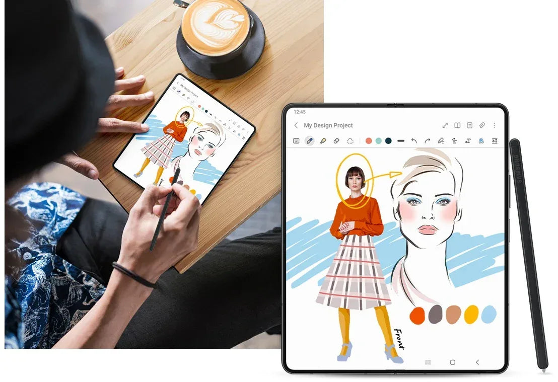 Samsung S Pen Fold Edition Galaxy Z Fold5 Black - Essentify
