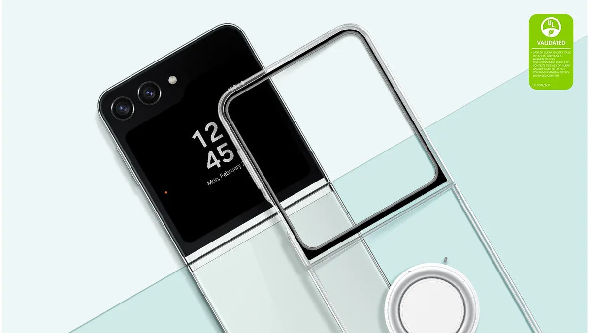 Samsung Clear Gadget Case Galaxy Z Flip5 Clear - Essentify
