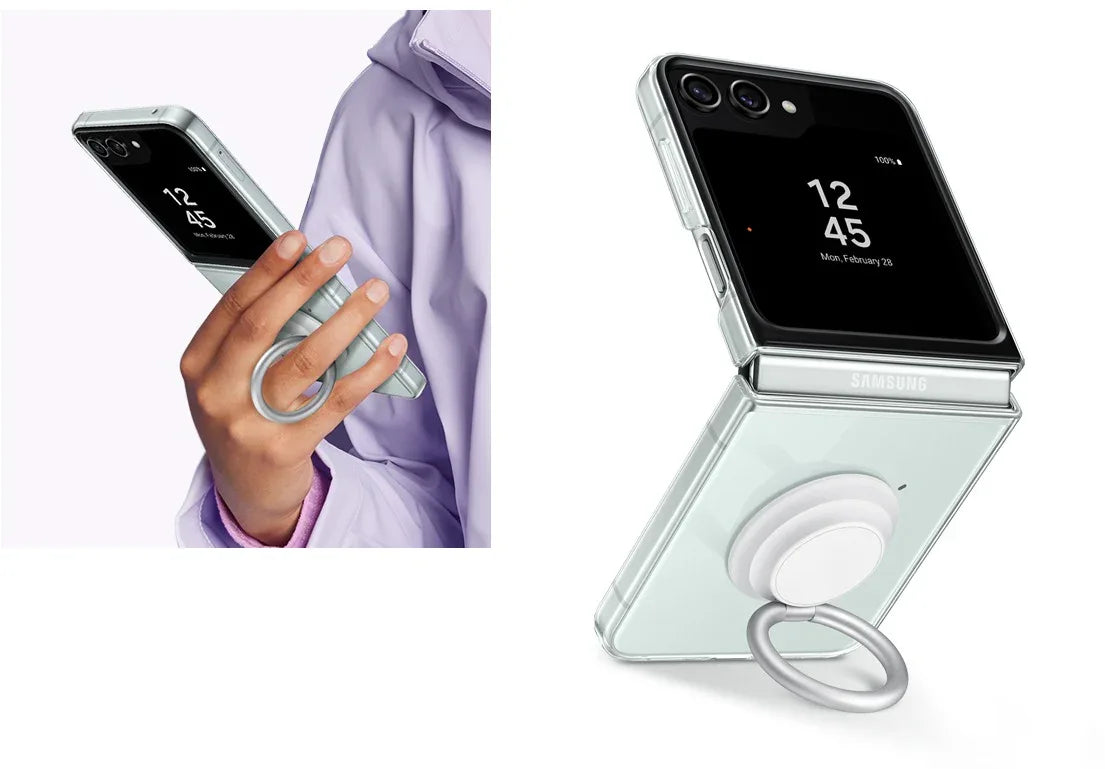Samsung Clear Gadget Case Galaxy Z Flip5 Clear - Essentify