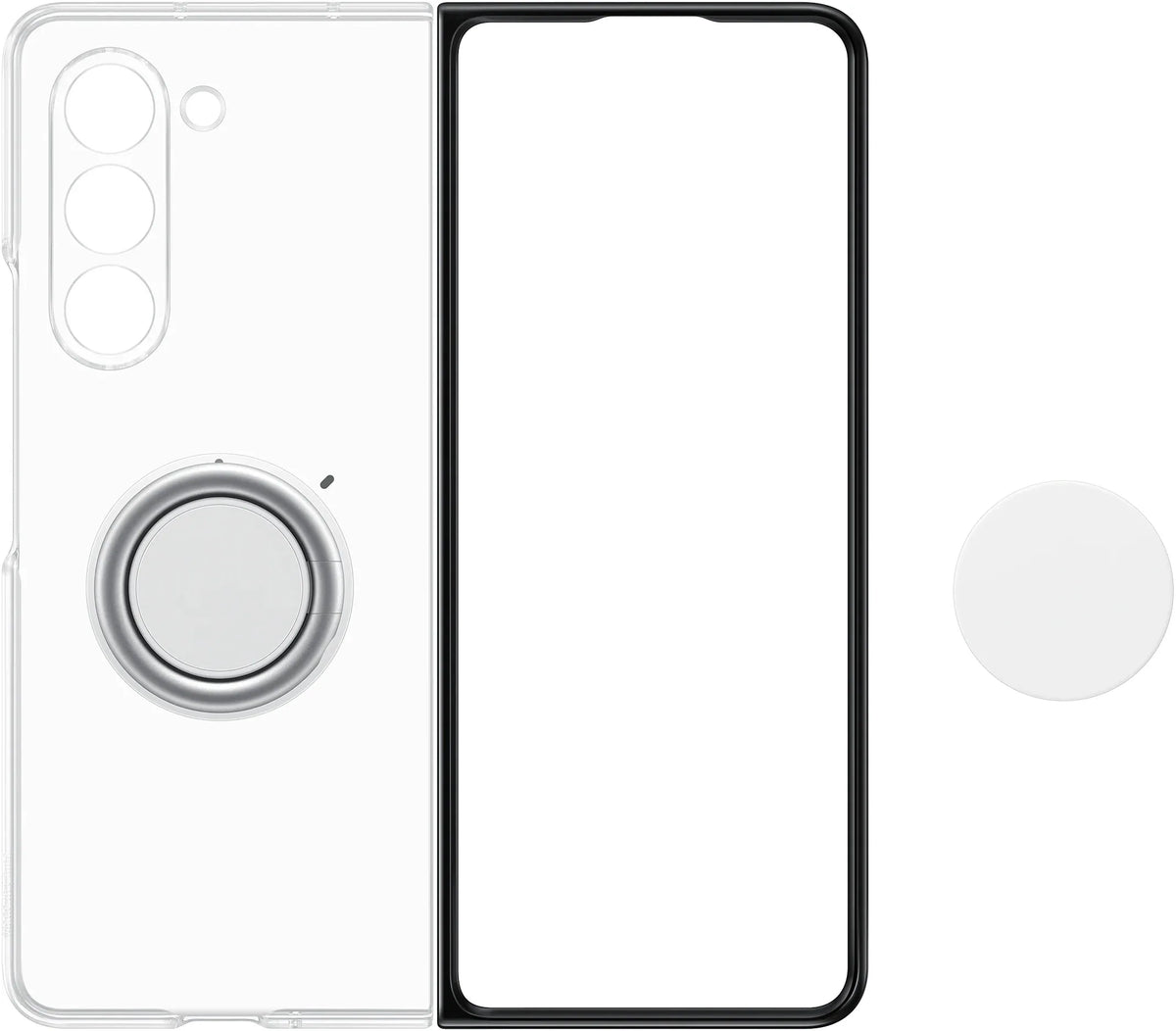 Samsung Clear Gadget Case Galaxy Z Fold5 Clear - Essentify