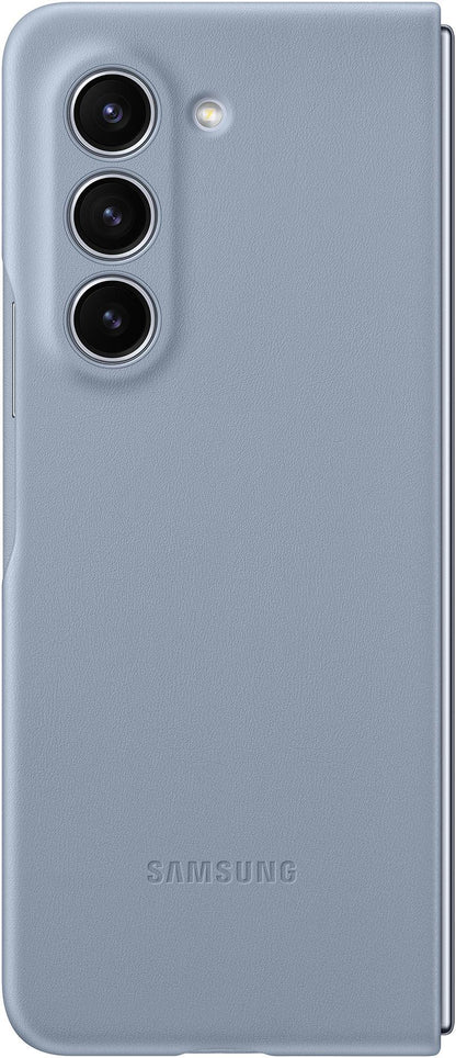 Samsung Vegan Leather Case Galaxy Z Fold5 Icy Blue - Essentify