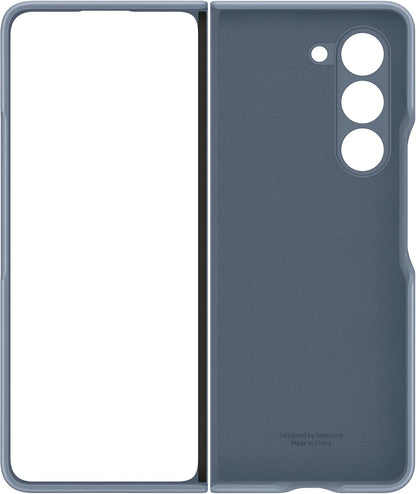 Samsung Vegan Leather Case Galaxy Z Fold5 Icy Blue - Essentify