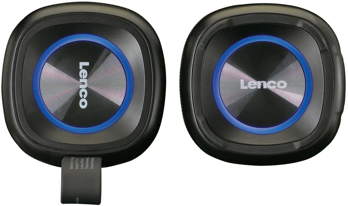 Lenco 2-In-1 Stereo Bluetooth Speaker Black - Essentify