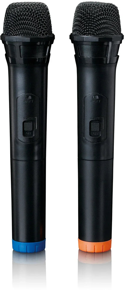Lenco Bluetooth Party Speaker + Remote + 2 Microphones Black - Essentify