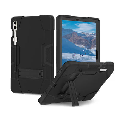 Xccess Survivor Essential Case Samsung Galaxy Tab S9+/S9 Fe+/S10+ 12.4 Black (Screenless) - Essentify