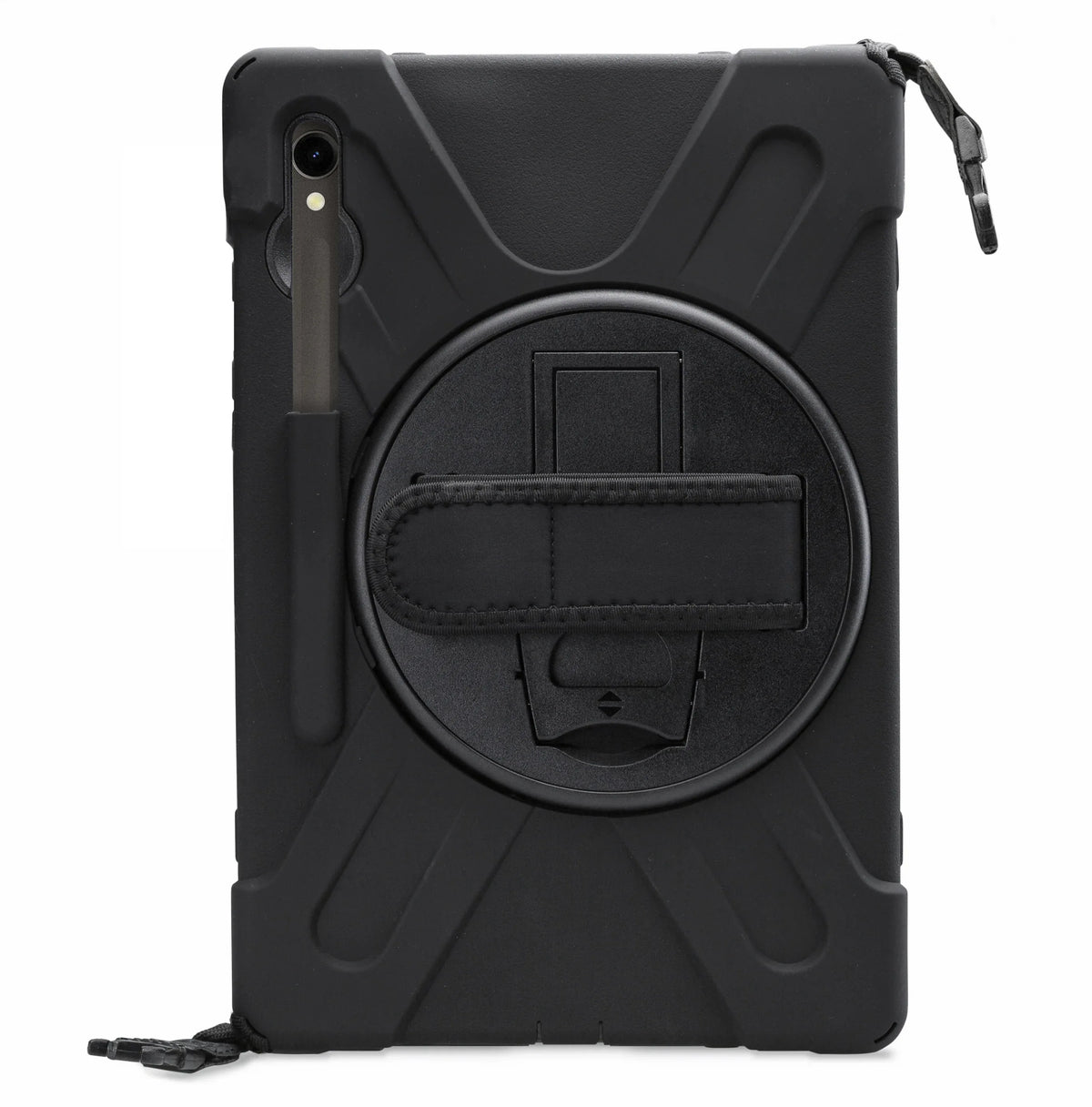 Xccess Survivor All-Round Case Samsung Galaxy Tab S9 11/S9 Fe 10.9/S10 Fe 11 Black (Screenless) - Essentify