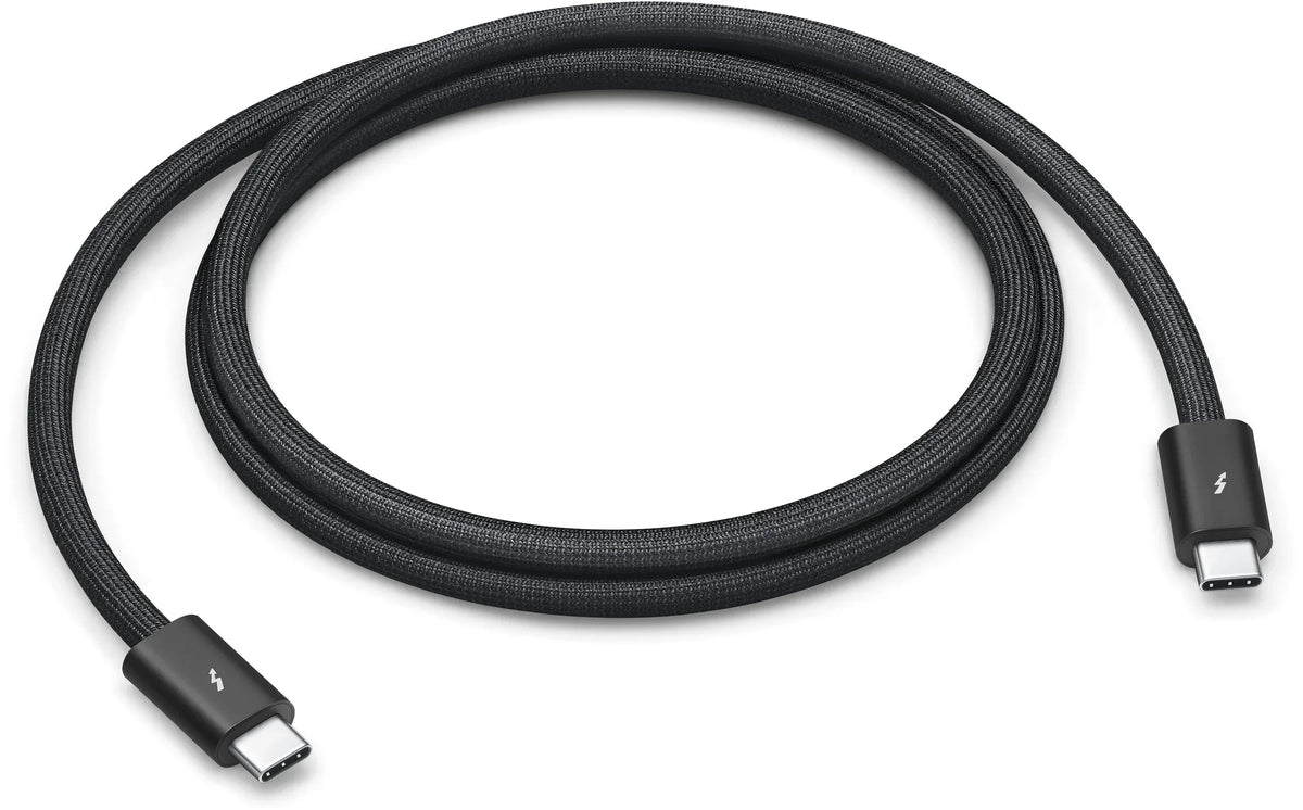 Apple Thunderbolt 4 Usb-C Pro Cable 1M. Black - Essentify