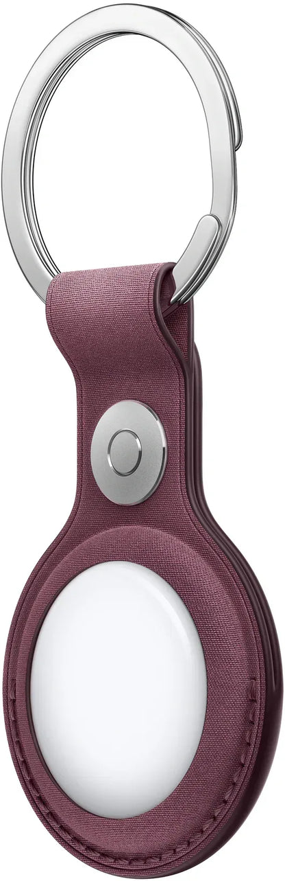 Apple Airtag Finewoven Key Ring Mulberry - Essentify
