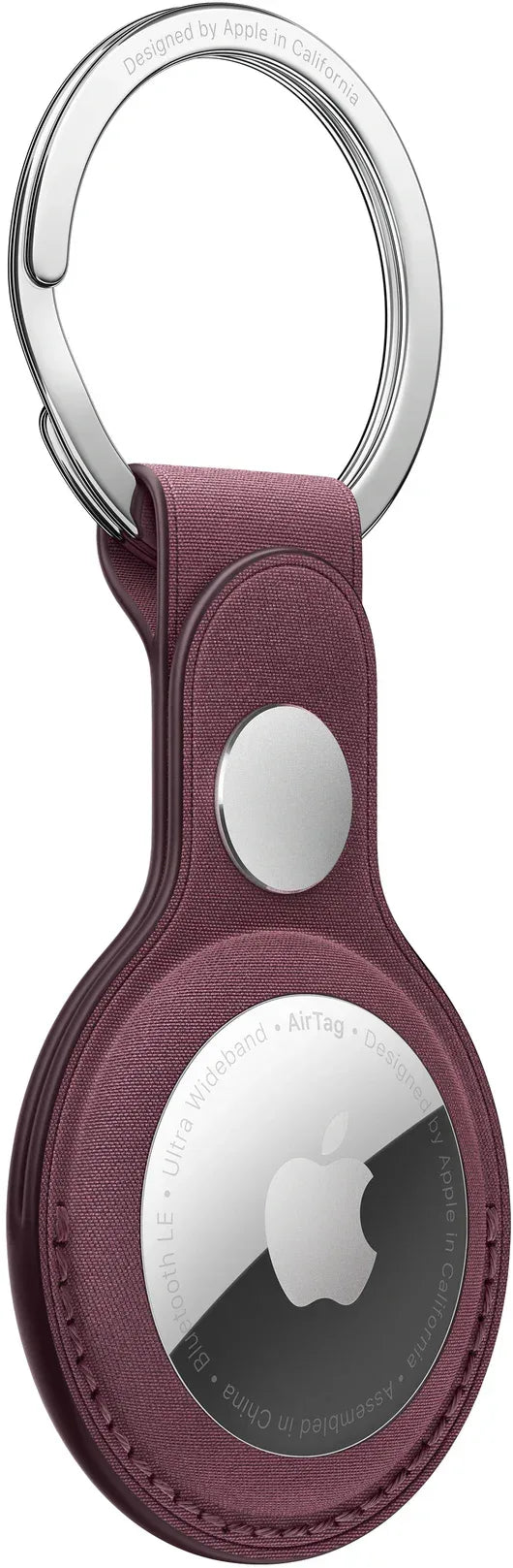 Apple Airtag Finewoven Key Ring Mulberry - Essentify