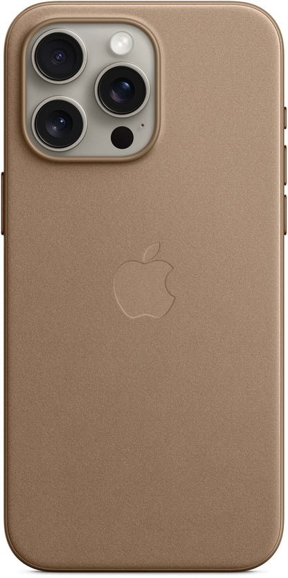 Apple Finewoven Case With Magsafe Iphone 15 Pro Max Taupe - Essentify