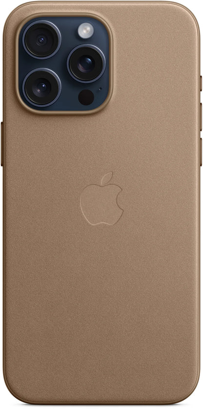 Apple Finewoven Case With Magsafe Iphone 15 Pro Max Taupe - Essentify