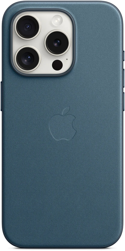 Apple Finewoven Case With Magsafe Iphone 15 Pro Pacific Blue - Essentify