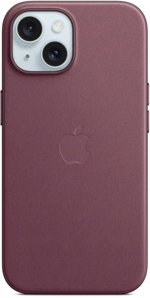 Apple Finewoven Case With Magsafe Iphone 15 Mulberry - Essentify