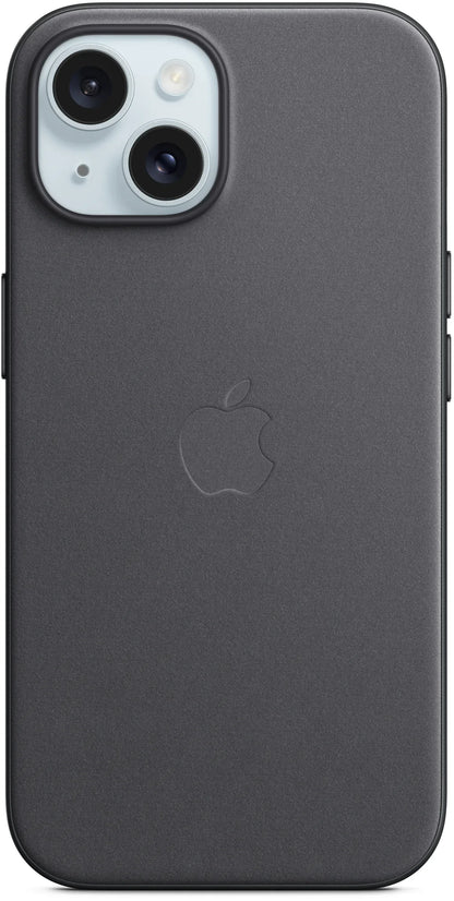 Apple Finewoven Case With Magsafe Iphone 15 Black - Essentify