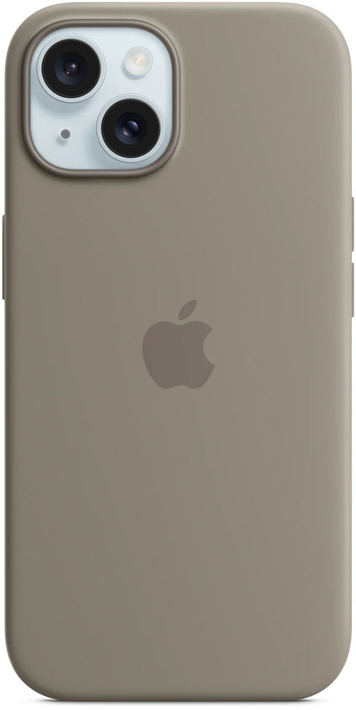 Apple Silicone Case With Magsafe Iphone 15 Clay - Essentify