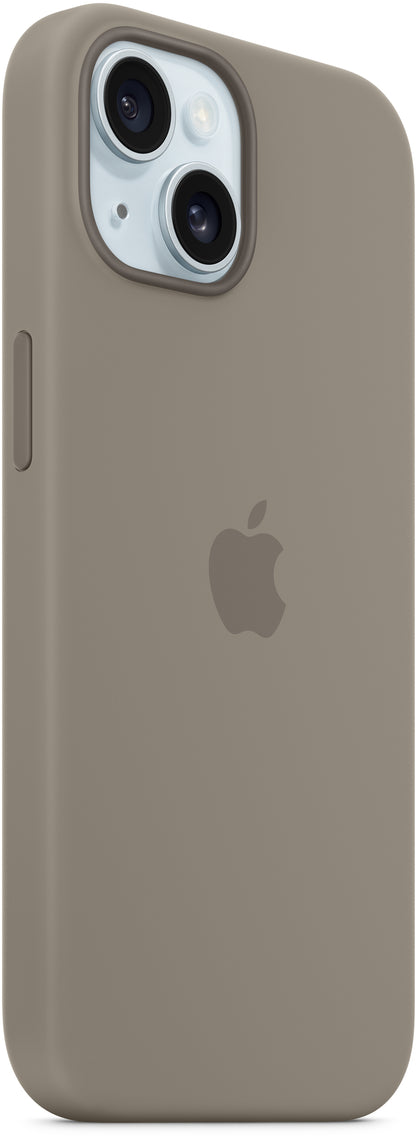 Apple Mt0Q3Zm/A Apple Silicone Case With Magsafe Iphone 15 Clay