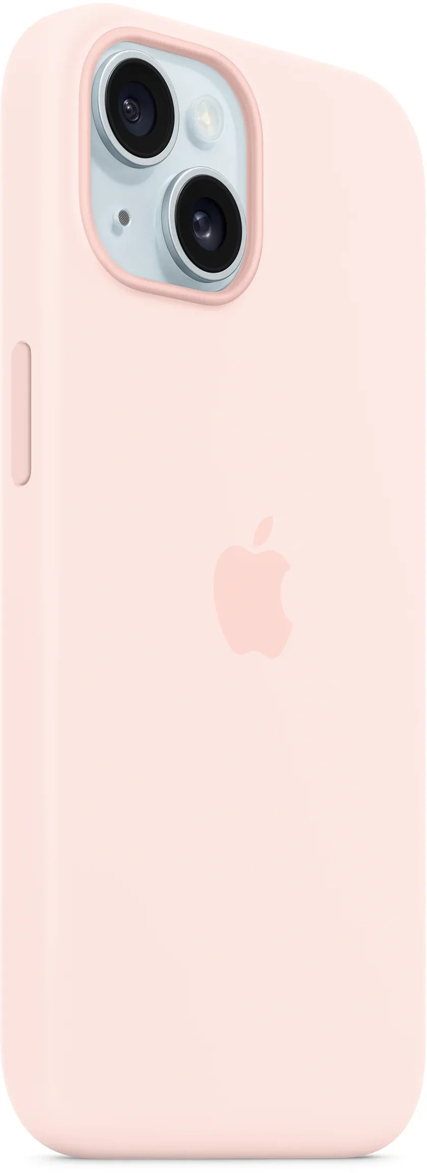 Apple Silicone Case With Magsafe Iphone 15 Plus Light Pink - Essentify
