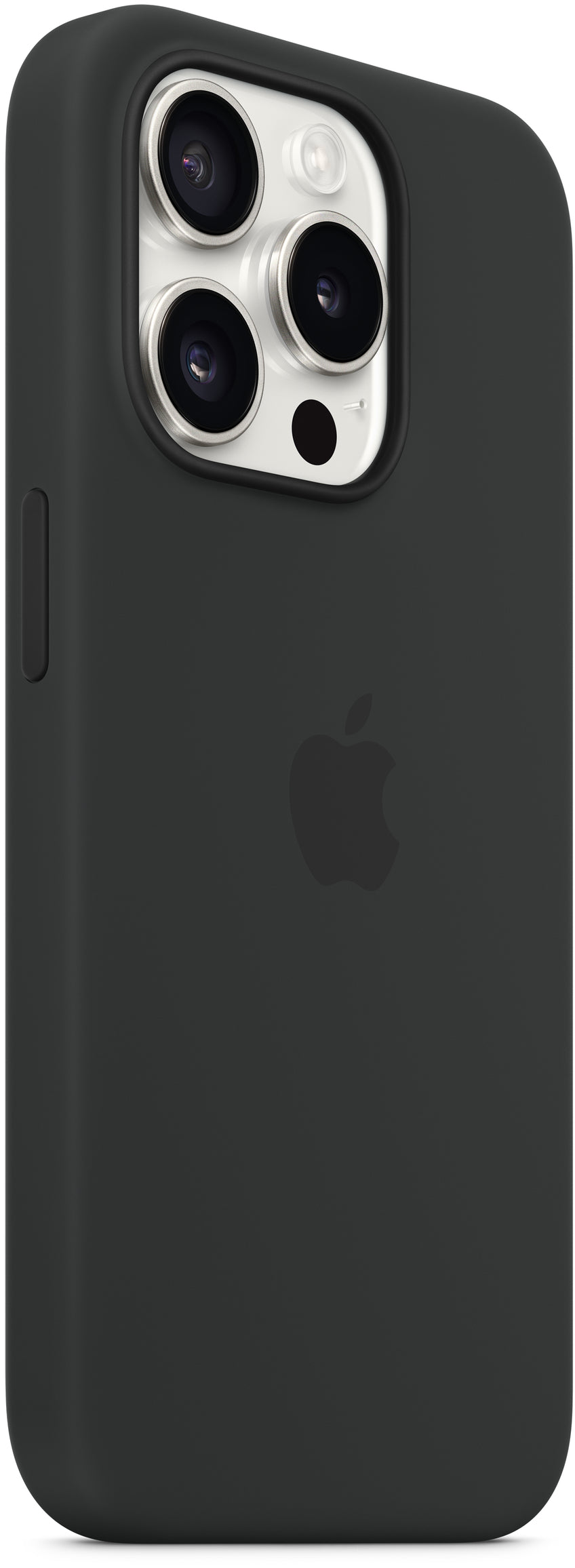 Apple Mt1M3Zm/A Apple Silicone Case With Magsafe Iphone 15 Pro Max Black