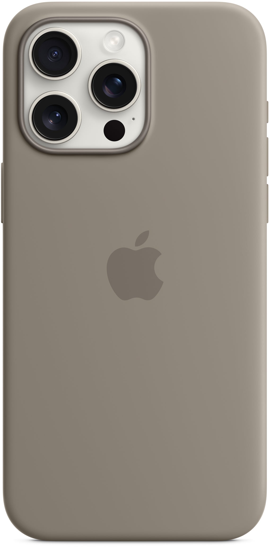 Apple Mt1Q3Zm/A Apple Silicone Case With Magsafe Iphone 15 Pro Max Clay