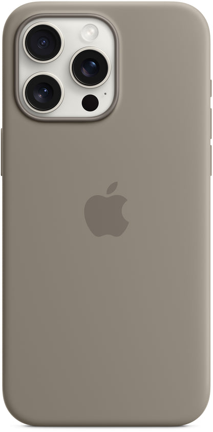 Apple Mt1Q3Zm/A Apple Silicone Case With Magsafe Iphone 15 Pro Max Clay