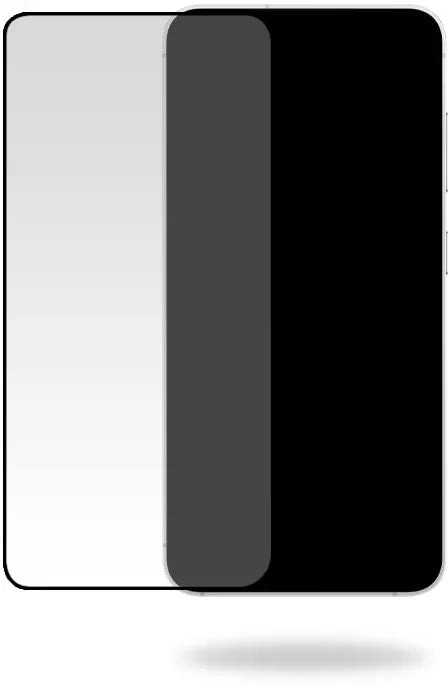 Mobilize Glass Screen Protector - Black Frame - Samsung Galaxy S24+ 5G/S25+ 5G - Essentify
