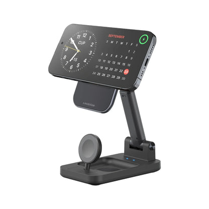 Mobilize 3In1 Charger Station Magsafe Compatible 15W Black - Essentify