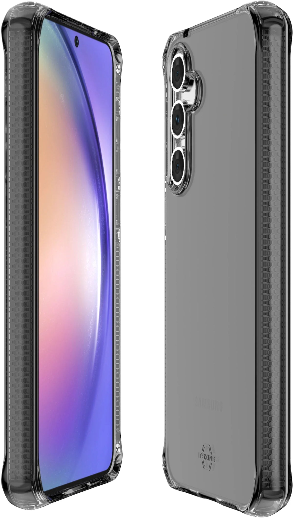 Itskins Level 2 Spectrumclear_R For Samsung Galaxy A55 5G Smoke - Essentify