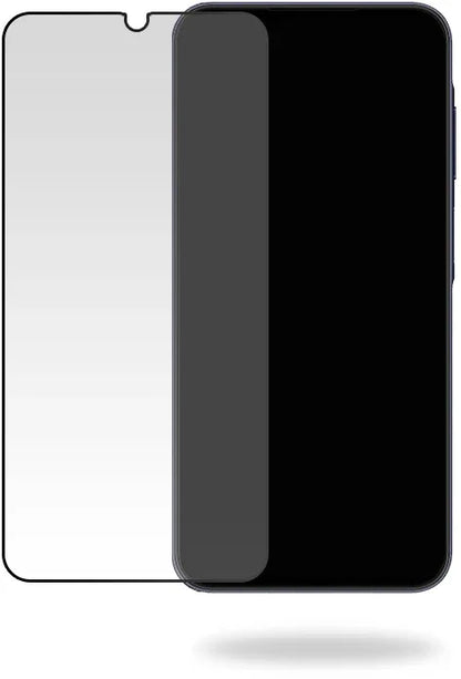Mobilize Glass Screen Protector - Black Frame - Samsung Galaxy A25 5G - Essentify