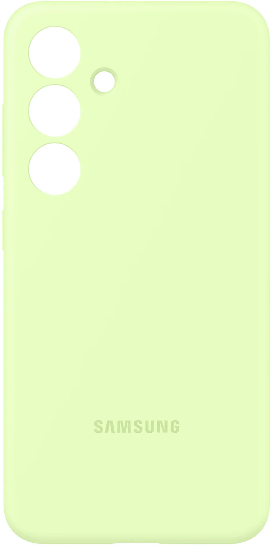 Samsung Silicone Cover Galaxy S24 5G Lime - Essentify