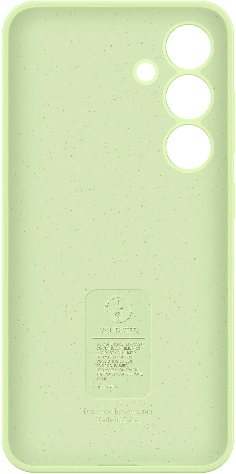 Samsung Silicone Cover Galaxy S24 5G Lime - Essentify