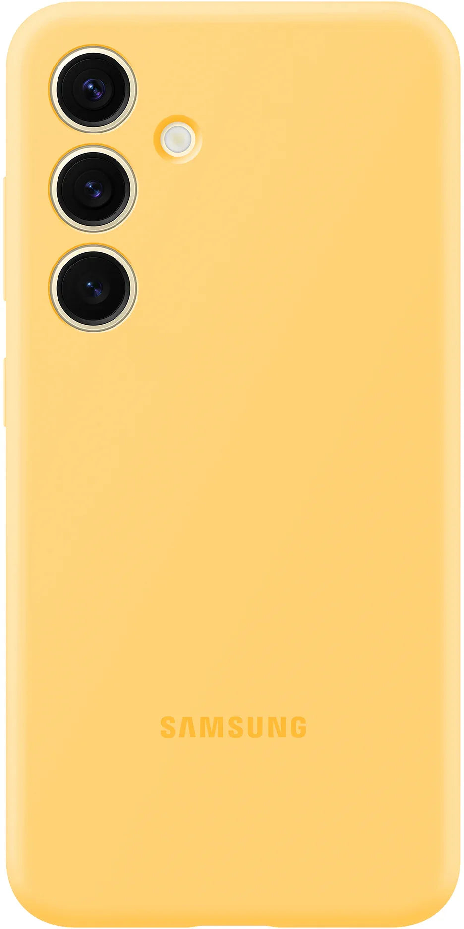 Samsung Silicone Cover Galaxy S24 5G Yellow - Essentify