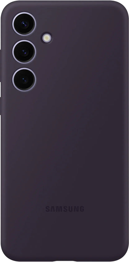 Samsung Silicone Cover Galaxy S24+ 5G Dark Violet - Essentify
