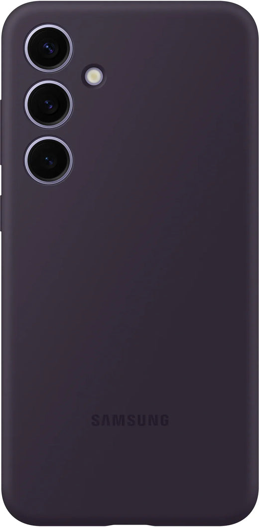 Samsung Silicone Cover Galaxy S24+ 5G Dark Violet - Essentify