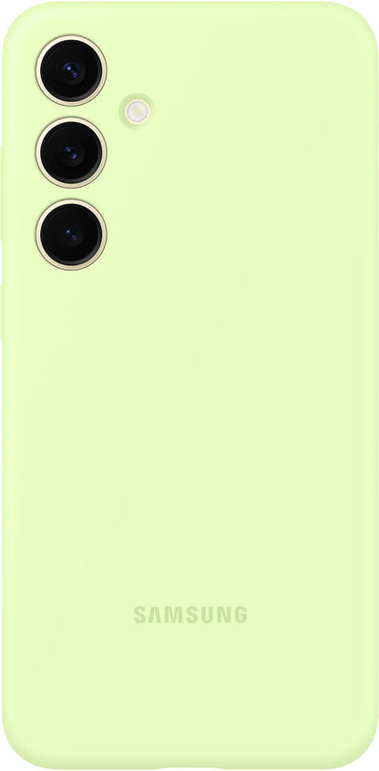 Samsung Silicone Cover Galaxy S24+ 5G Lime - Essentify