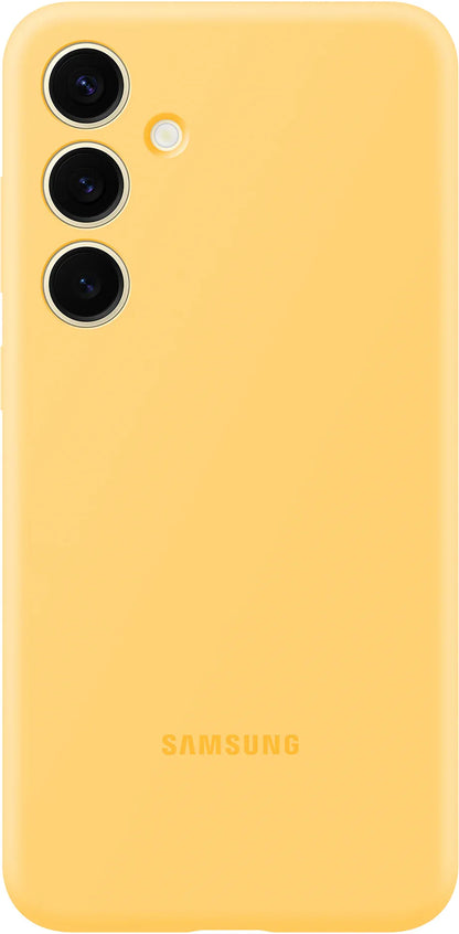 Samsung Silicone Cover Galaxy S24+ 5G Yellow - Essentify