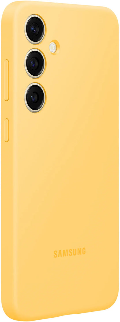 Samsung Silicone Cover Galaxy S24+ 5G Yellow - Essentify