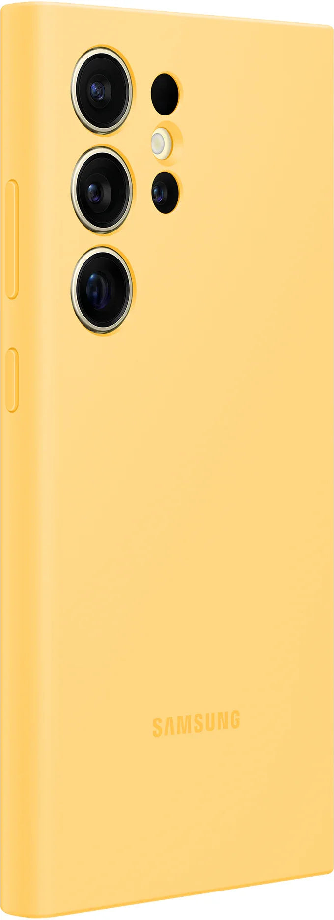 Samsung Silicone Cover Galaxy S24 Ultra 5G Yellow - Essentify