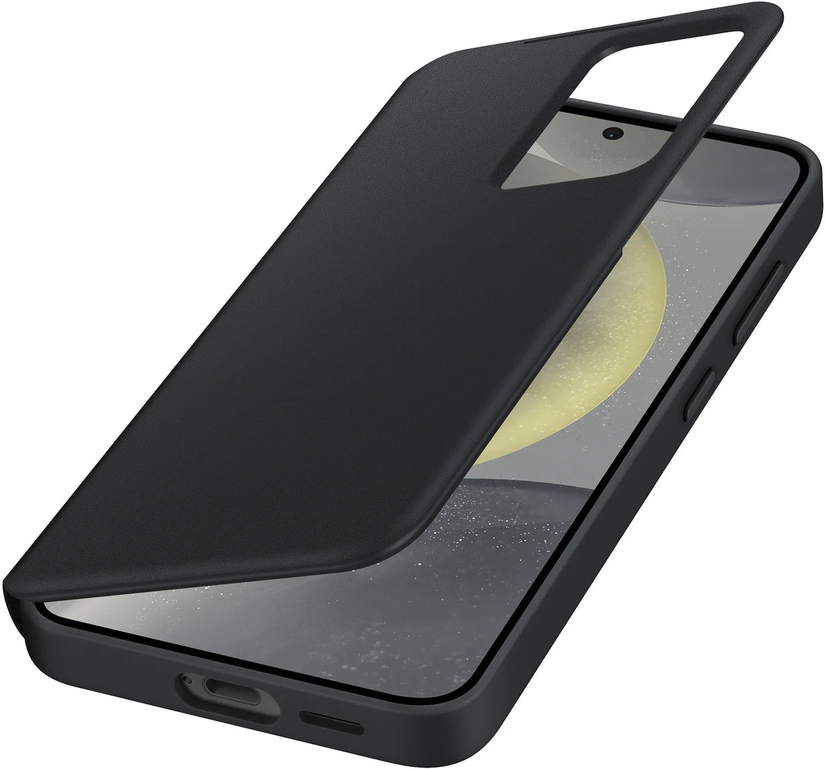 Samsung Smart View Wallet Case Galaxy S24 5G Black - Essentify
