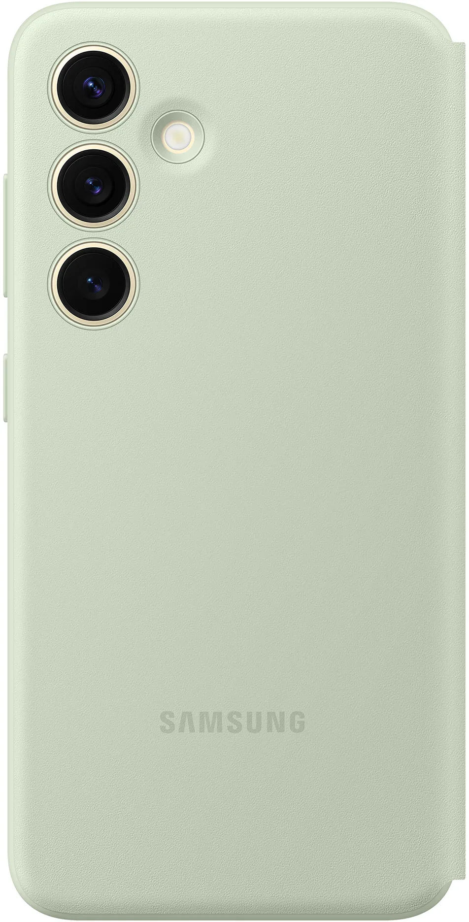 Samsung Smart View Wallet Case Galaxy S24 5G Light Green - Essentify