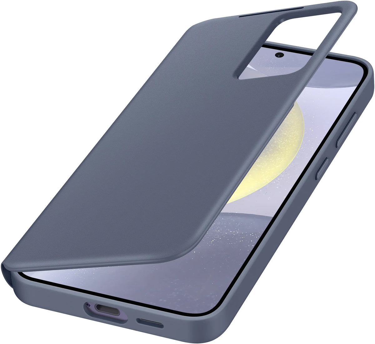 Samsung Smart View Wallet Case Galaxy S24+ 5G Violet - Essentify