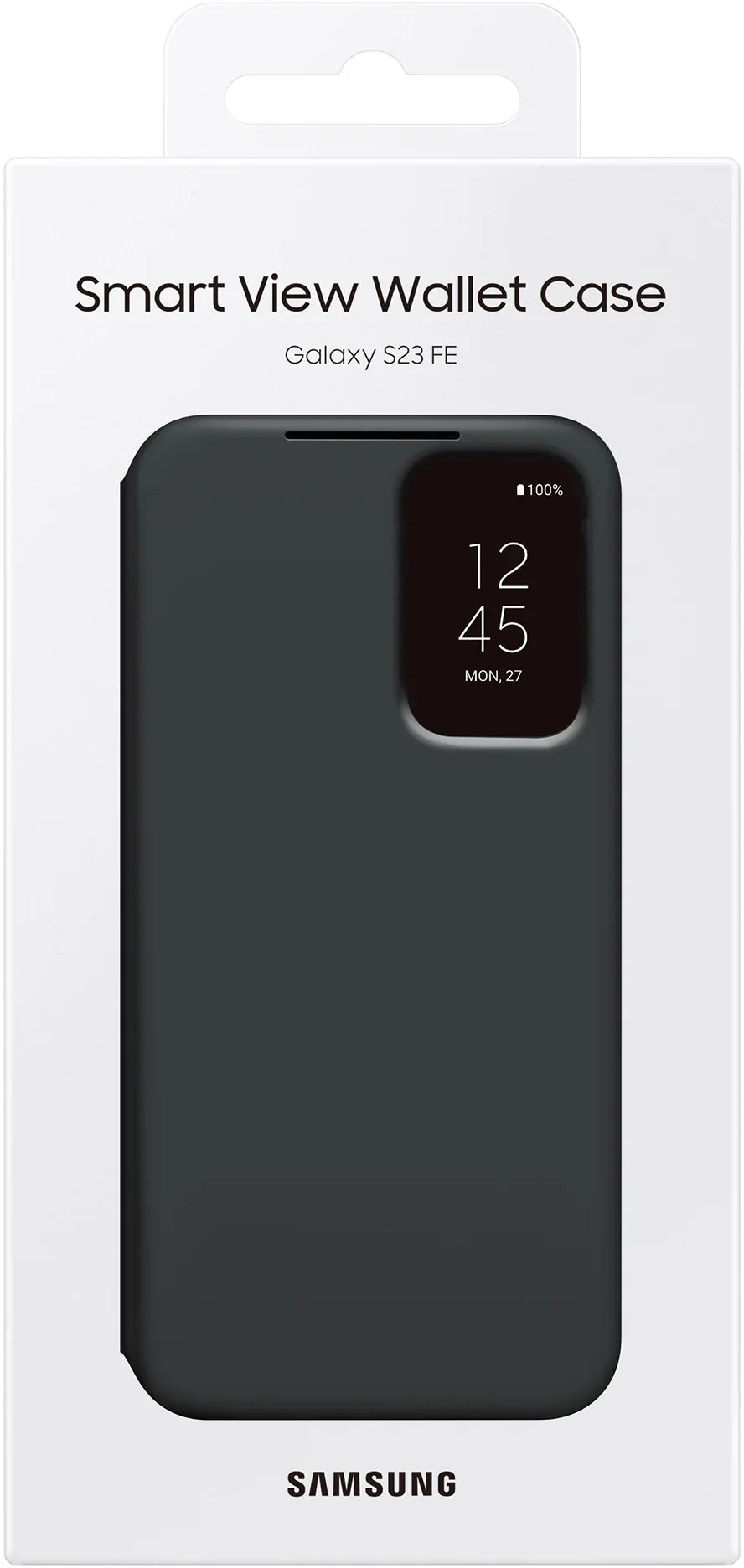 Samsung Smart View Wallet Case Galaxy S23 Fe 5G Black - Essentify