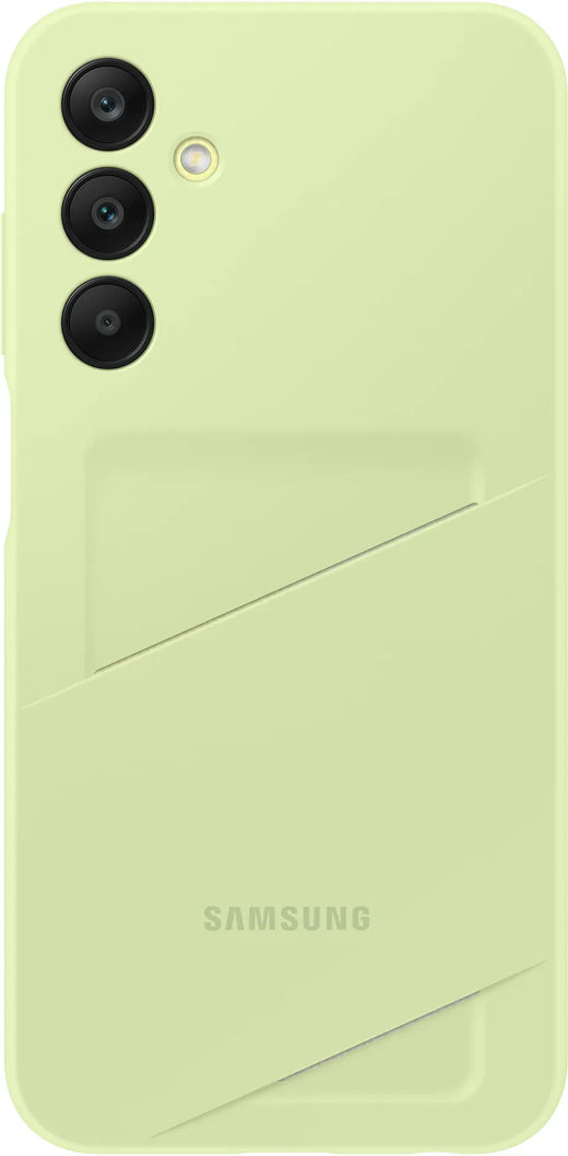 Samsung Card Slot Case Galaxy A25 5G Lime - Essentify