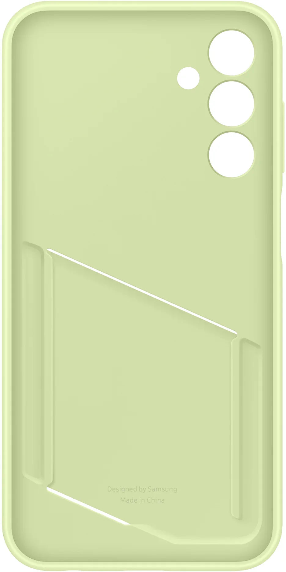 Samsung Card Slot Case Galaxy A15 4G/5G Lime - Essentify