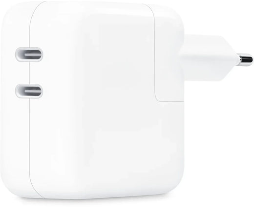 Apple Dual Usb-C Power Adapter White - Essentify