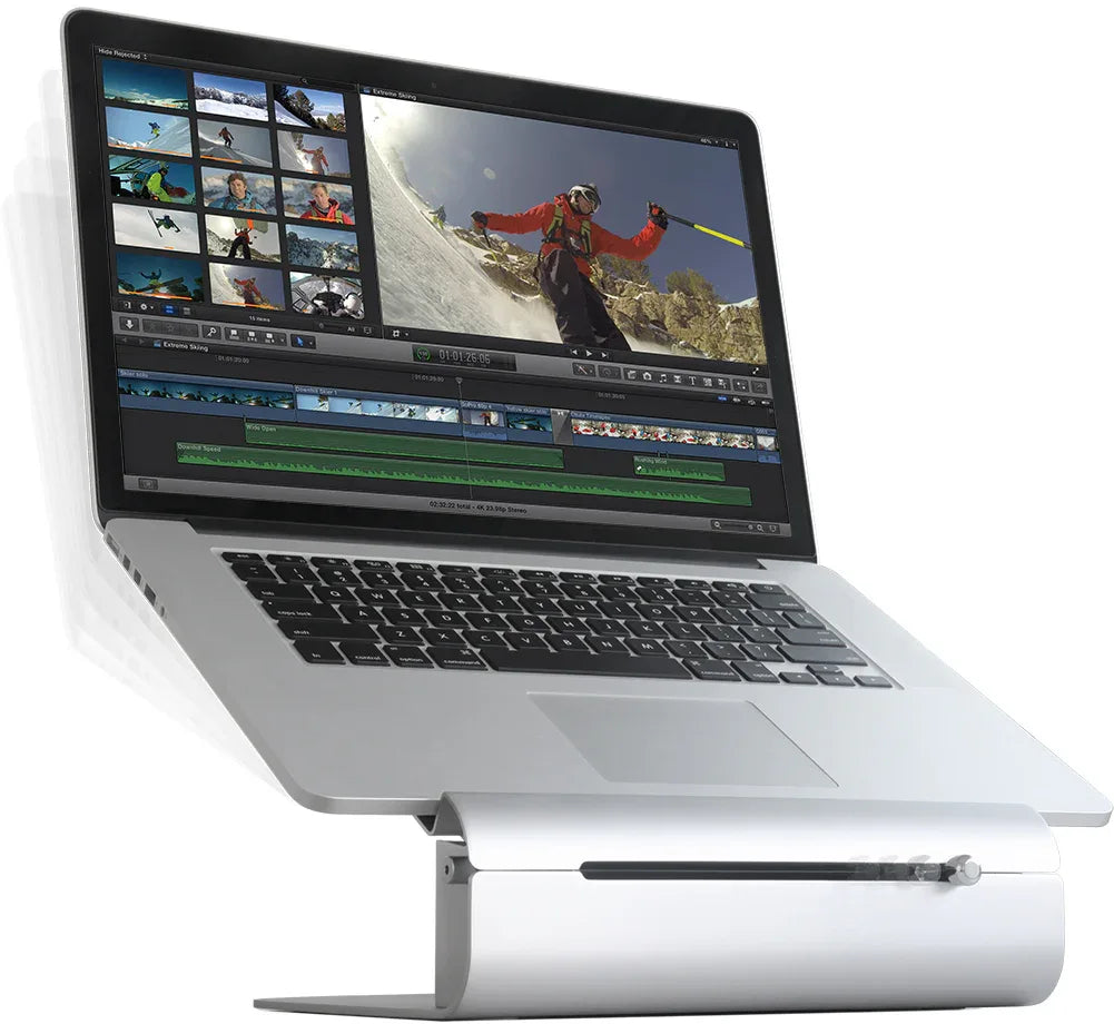 Rain Design Ilevel2 Adjustable Laptop Stand Space Grey - Essentify