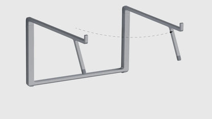 Rain Design Mbar Pro+ Foldable Laptop Stand Silver - Essentify