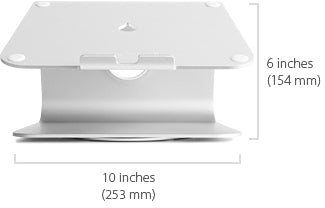 Rain Design Mstand 360 Laptop Stand + Swivel Base Midnight