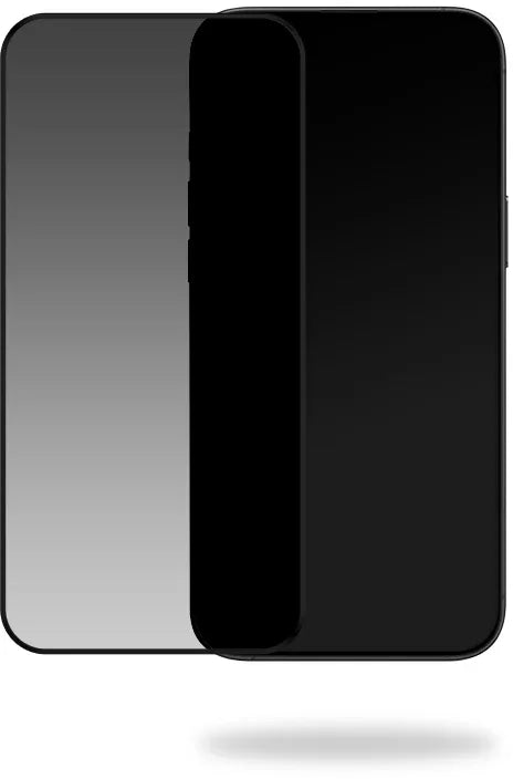 Mobilize Privacy Glass Screen Protector - Black Frame - For Apple Iphone 15 Plus/16 Plus - Essentify